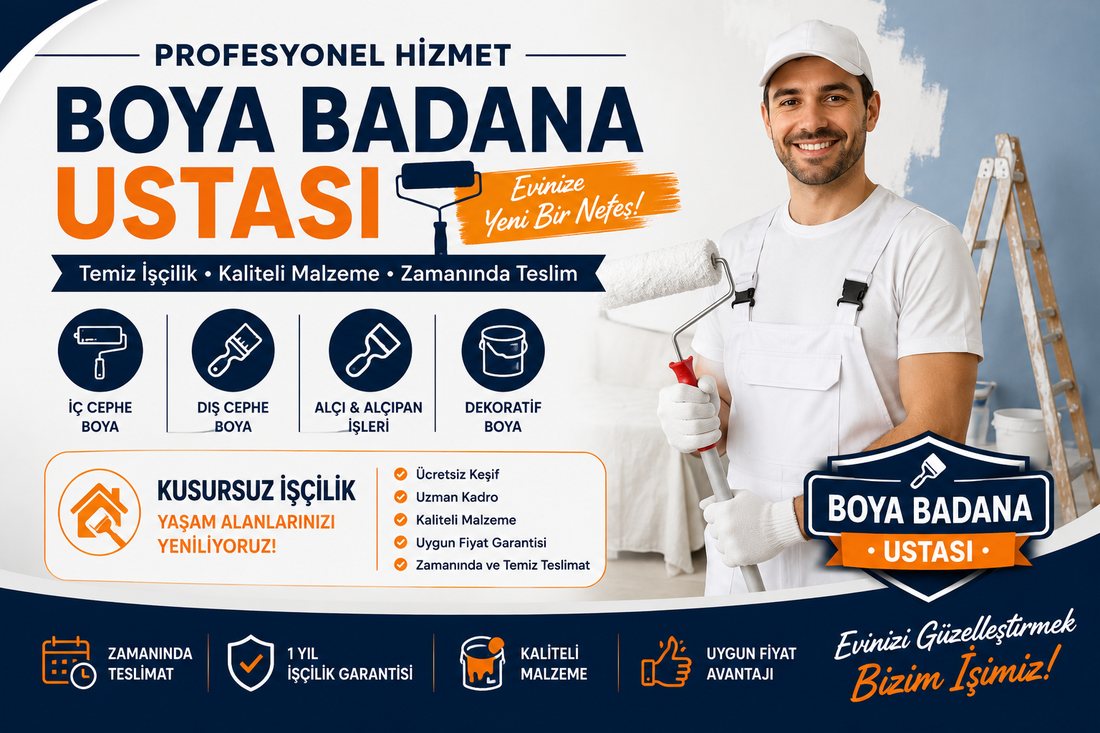 Seyrek boya badana ustası – profesyonel boyacı